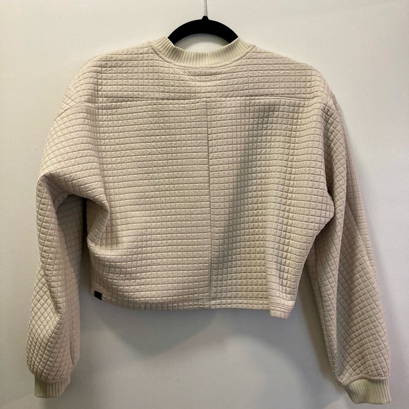 Lululemon Lab Textured Grid Cropped Pullover - Picture 6 of 10